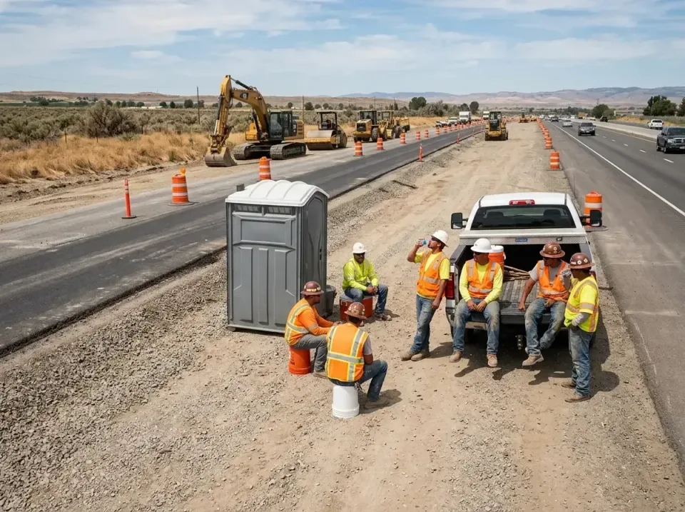 highway-road-construction-crew-007 — frequently asked questions, Porta Potty and Restroom Rentals in Trinity, FL